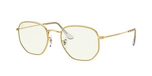 Ray-Ban Unisex UV Protected Clear Lens Irregular Sunglasses - 0RB3548