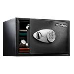 MASTER LOCK Security Safe [XL - 33 Liter] [Digital Lock] - X125ML - Laptop Safe, Jewelry Safe and More, Black