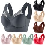 Early Black of Friday Deal 2Pc Lace Slip Shorts for Women Under Dresses Anti Chafing High Waist Boyshort Seamless No Show Boxer Briefs Underwear Black Bra