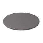 Weber Pizza Stone - Large (Ø 36cm), Glazed Cordierite BBQ Pizza Stone, Quick Heating & Heat Retention, fits All Grills (Charcoal from Ø 37cm, Gas, Pellet, Electric) - Black (18412)