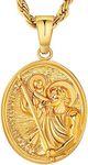 KRKC&CO 2.5mm St Christopher Neckla