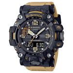 Casio G-Shock GWG-2000-1A5DR Gray IP Analog-Digital Dial Brown Resin Strap Men's Watch Mud Resistant Barometer Altimeter G1177