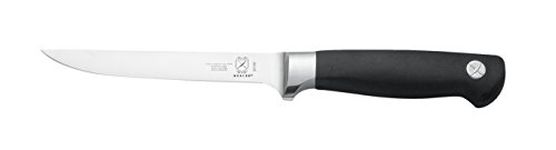 Mercer Culinary Genesis 6-Inch Boning Knife – Stiff, Stainless Steel, Black