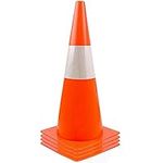 15 inch Traffic Safety Cones with R