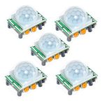 Oiyagai 5pcs HC-SR501 Human Body Pyroelectricity Infrared PIR Motion Detector Sensor Module