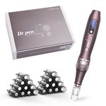 Dr.Pen A10 Professional Wireless Microneedling Pen with 20 Replacement Cartridges Adjustable Micro Needling Micro needle Pen Microneedle Machine for Skin Care EM4801KIT-UK