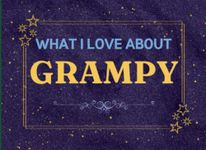 What I Love About Grampy: A Fill In The Blank Book with Prompts for Grampy from Granddaughter. Personalized Gift for Birthday, Father's Day or Christmas from Granddaughter