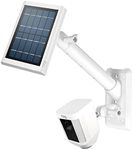 HOLACA 2-in-1 Siding Clips Mount for Ring Stick Up Cam,Ring Solar Panel,Ring Super Solar Panel and Ring Spotlight Cam (White)