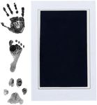 Pearhead Newborn Baby Handprint or Footprint “Clean-Touch” Ink Pad, 2 Uses, Black, 1 Count (Pack of 1)