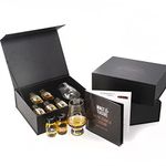 Whisky Tasting Set - The 5 Regions of Scotch Whisky. 5 x Single Malts Whisky with Whisky Glass and Booklet in Whisky Gift Set Box