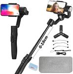 FeiyuTech Vimble 2S Stabilizer for Phone, Smartphone Gimbal Stabilizer for iPhone 11 X XR XS 8 7 Plus, Samsung S10+ A50 Note 9, Huawei P30 P20 P9 Mate 10, Redmi, One Plus, Sjcam, Yi 4K Camera w/Tripod