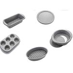 Femora Baking Carbon Steel Stone Ware Non-Stick Coated Bakeware Combo Set Pans- 1 Year Warranty on Coating