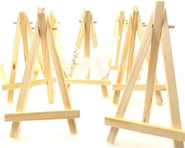 JZK 10 x mini petit tableau de table en bois chevalet panneau de fête photo porte notes place carte à carte table porte Pour fête de naissance d'anniversaire de mariage & Réglage de la table de bar