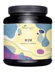 Vegavero Pure MSM Powder 1kg | Tub | Distilled Organic Sulphur | NO Additives & Non-GMO | Lab-Tested Methylsulfonylmethane MSM Supplements | MSM Powder 1000g | Vegan