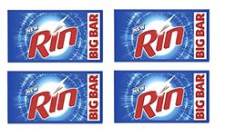 Soap Rin Detergent Bar (250 Grams, Pack Of 4), Pack Of 1