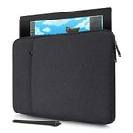 Portable Drawing Tablet Case for Wacom Cintiq 16/ Cintiq Pro 16/Intuos Pro Large PTH860, Huion KAMVAS Pro 16, Wacom Carrying Bag Protective Sleeve(Black)