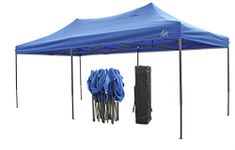 All Seasons Gazebos | 3x6m Pop Up Gazebo with Accessory Pack | Heavy Duty, Fully Waterproof, High-Grade Materials (Royal Blue)