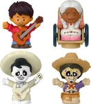 Fisher-Price Little People Toddler Toys Disney and Pixar Coco Figure Set with 4 Movie Characters for Preschool Pretend Play Kids Ages 18+ Months