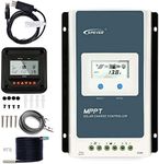 EPEVER MPPT 30A Solar Charge Controller Regulator 12v 24v Auto with LCD display Solar Charge Regulator Mppt 100V PV Negative Grounded Solar Controller