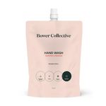 Bower Collective Antibacterial Liquid Hand Soap Refill | Moisturising Natural Hand Wash Refill for Sensitive Hands | Geranium & Grapefruit, 1L