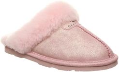 BEARPAW Women's Loki Exotic Multiple Colors | Women's Slippers | Women's Shoes | Comfortable & Light-Weight, Pink Glitter, 10