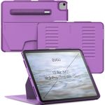 ZUGU CASE for iPad Air Case 13 Inch M4 2026 & M3 2025 & M2 2024 / iPad Pro 12.9 inch (3rd/4th Gen), Slim Protective Cover with Apple Pencil Holder, 10 Viewing Angles Auto Wake/Sleep (Nova)