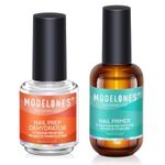 modelones 15 ml Nail Dehydrator and Primer, from BELLE GAGA® Acid Free Base Coat Natural Prep Dehydrate & Bond Primer Kit, Hema-Free Acrylic Nail Supplies
