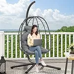 YITAHOME Hanging Egg Chair with Sta