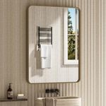 JISOSO Bronze Bathroom Mirror 22x30