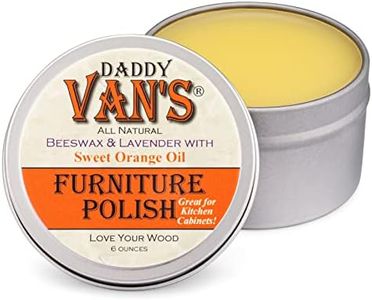 Daddy Van's All Natural Lavender & Sweet Orange Oil Beeswax Furniture Polish