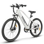 SAMEBIKE 27.5" Electric Bike for Adults with Torque Sensor and Hydraulic Brakes, 100km Range, 36V 15AH Removable Battery, Max Speed 25KM/H, Mountain E-Bike