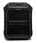 ECOXGEAR EcoBoulder Extreme Rugged Waterproof Floating Portable Bluetooth Wireless 120-Watt Smart Speaker with Party Lights