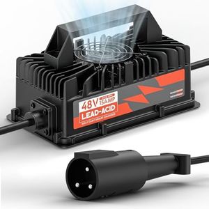 Goopoo 48V 15A Golf Cart Battery Charger Club Car