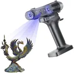 Creality 3D Scanner Raptor X for 3D Printing, 60fps 34 Cross Blue Laser & NIR WiFi 6 Consumer Handheld Scanner 0.02mm Accuracy, 24-Bit Fast Full-Color Scanning for Windows macOS