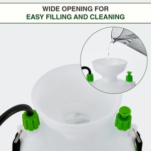 ANSIO 5L Garden Pressure Sprayer – Pump Action for Weed Killer & Pesticides