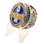 2022 Fantasy Football Championship Ring Trophy - Gold And Silver Plated | FFL Champion Ring (size 9, included stand)