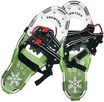 SNOWTREK Aluminum Snowshoes for Kids, Youth and Adults with Carrying Bag