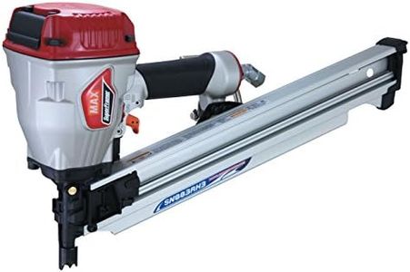 MAX USA CORP SuperFramer SN883RH3 21 Degree Framing Full Round Head Stick Nailer up to 3-1/4"