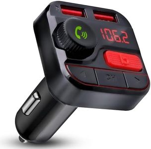 Monster Bluetooth FM Transmitter with 3.4 Amp USB Charging Ports