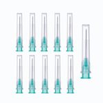 100 Pcs Dispensing Accessories Stainless Steel Pipe, Individually Packed,Sterile,Lab Supplies(21G-25mm/1in)