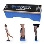 SlackBow SlackBlock Athletic Balance Trainer – Improve Balance, Stability, and Athletic Performance – Condition Your Body and Prevent Injury - Compact and Portable – 13”