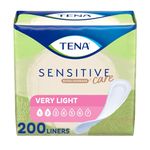 TENA Intimates Very Light Bladder Control Liners for Women, 200 Count (4 Pack of 50 Each)