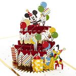 Hallmark Signature Paper Wonder Pop Up Birthday Card (Disney Mickey Mouse and Friends), 1499RZH1149