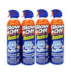 Compressed Air Duster Can MAX Professional Cleaner 1111 Blow Off Non-Toxic 8oz. Stop The Build-up of Dust in Your Electronics, Clogging up The Cooling Fan. Pack of 4