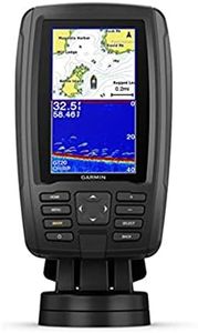 Garmin ECHOMAP Plus 44cv, 4.3-inch Sunlight-readable Combo, Includes GT20 Transducer, with Bluechart G3 Maps and Clearvu and Traditional Chirp Sonar