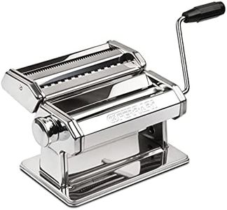 G3 Ferrari G20124 Sfoglia easy Macchina per la Pasta, Acciaio Inox, Rulli 18 Cm in Alluminio
