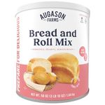 Augason Farms Bread and Roll Mix Can, Emergency Food Supply, Everyday Meals, 48 Servings