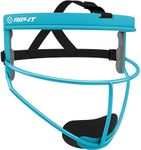 RIP-IT Original Defense Softball Face Mask | Lightweight Protective Softball Fielder's Mask | Adult | Aqua