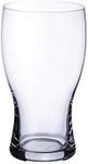 Villeroy & Boch – Purismo Pilsner Glass Set 2-Piece Clear, Dishwasher Safe, Pint Glasses, Beer Glasses, Glasses Pint Beer, Set of 2 Beer Pint Glasses, Pint Glasses Set, Crystal Glass