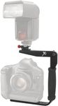 Xit XTRTFB 180Degree Quick Flip rotating Flash Bracket (Black)